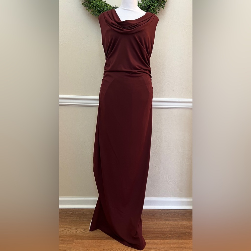 Queen’s Collection Dark Red/Burgundy Gown. Size S